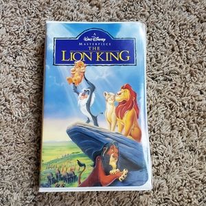 🛍The Lion King VHS Walt Disney Masterpiece Collection video